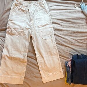 Madewell Men's Cream Cargo Pants